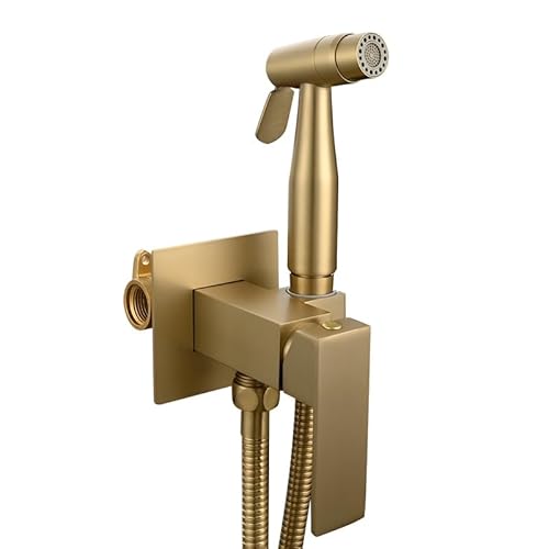 Bidet Handbrause Set FüR Wc Handbrause Bidet Set Bidet Hand Shower Hot Cold Water Alles Kupfer Gebürstetes Gold Dualmodus Bidet Handbrause Set FüR Wc Handbrause Bidet Set Bidet Hand Shower Hot Cold Water Alles Kupfer Gebürstetes Gold Dualmodus von FQYEP