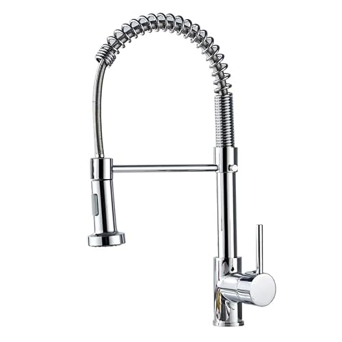 FQYEP Wasserhahn Küche Ausziehbar zwei Wasserstrahlarten Küche SpüLtischarmatur 360° Drehung Einhebelmischer Küche Verchromt FQYEP Wasserhahn Küche Ausziehbar zwei Wasserstrahlarten Küche SpüLtischarmatur 360° Drehung Einhebelmischer Küche Verchromt von FQYEP