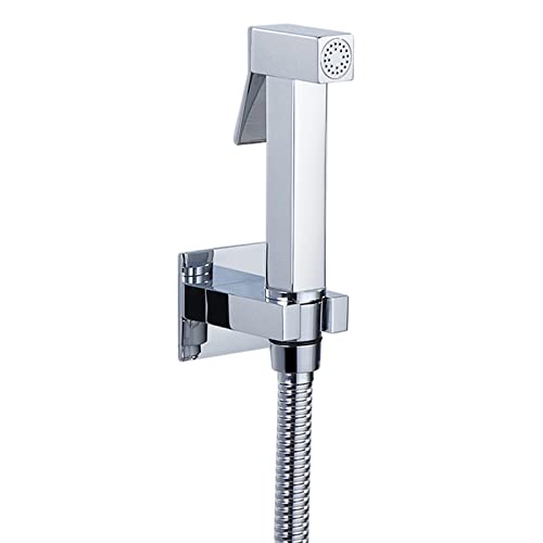 Handbrause Bidet WC Bidet Spray Bidet Brause mit Schlauch Bidet Handbrause Set Waschbecken Messing Ohne Bohren Kaltwasser Chrom Bidet Handbrause für Toilette Handbrause Bidet WC Bidet Spray Bidet Brause mit Schlauch Bidet Handbrause Set Waschbecken Messing Ohne Bohren Kaltwasser Chrom Bidet Handbrause für Toilette von FQYEP