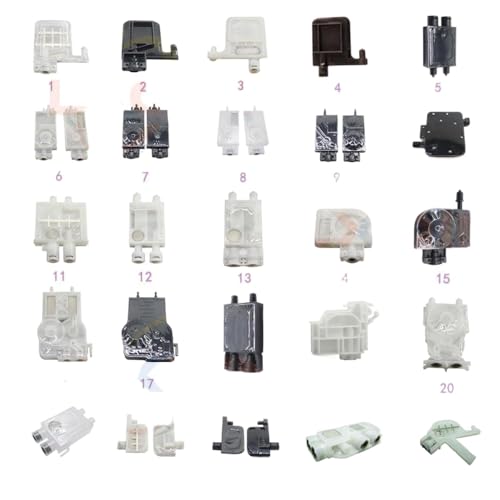 10pcs Druckertinte -Dämpfer kompatibel mit XP600 DX5 DX7 5113 I3200 TX800 MIMAKI JV33 und ähnliche Modelle Big Damper Printhead Dumper Filter(24) von FQkBEX