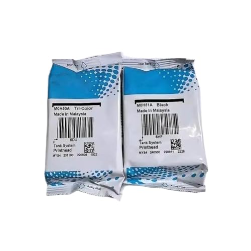 FQkBEX 100 kompatible Druckkopf M0H50A M0H51A Kompatibel mit 5810 5820 GT5810 GT5820 GT5800 GT5822 Tintentankdrucker und kompatibel mit 115 116 300 310 311 416 Druckermodelle(5 Sets) von FQkBEX