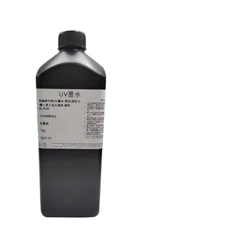 FQkBEX 1000 ml Nachfülltinte kompatibel mit XP600 TX800 XP-600 TX-800 L800 L805 L1800 R290 R300 1390 1400 1410 1430 DX5 DX7 DX10-Drucker(Yellow 1L - Soft) von FQkBEX