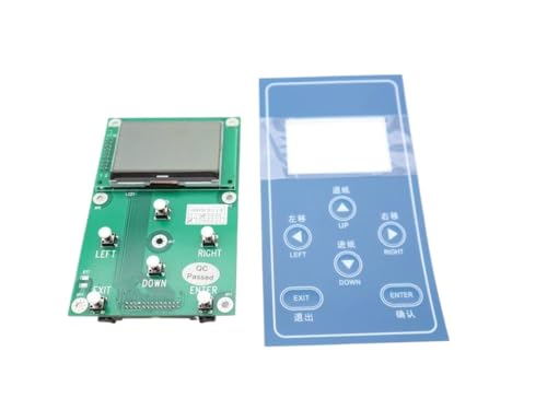 FQkBEX 6 Tastentastatur mit Bildschirm kompatibel mit XP600 DX5 DX7 5113 4720 I3200 Head Board 26p 40 cm Kompatibel mit Senyang und ähnliche Modelle(Control Panel) von FQkBEX