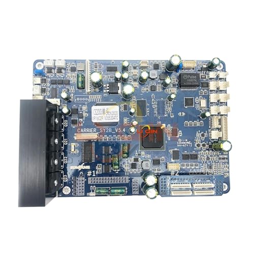 FQkBEX LXQIN Compatible Main Board Kompatibel mit ECO -Lösungsmitteldrucker Senyang Board XP600 I3200 Single Head Carriage Board Version(AD Head Board) von FQkBEX