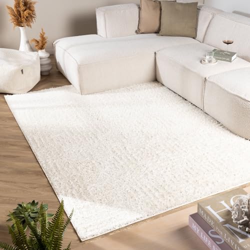 FRAAI | Home & Living Skandinavischer Teppich - Lova Maze Creme - Einfarbig - Modern, Skandinavisch - Wohnzimmer, Esszimmer, Schlafzimmer - Fellteppich - Carpet FRAAI | Home & Living Skandinavischer Teppich - Lova Maze Creme - Einfarbig - Modern, Skandinavisch - Wohnzimmer, Esszimmer, Schlafzimmer - Fellteppich - Carpet von FRAAI | Home & Living