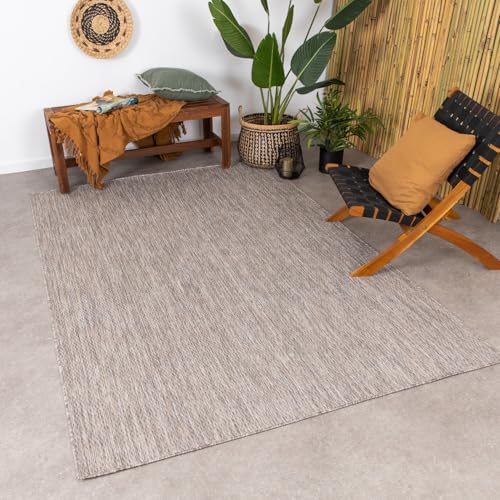 FRAAI In- & Outdoor Teppich - Costa Taupe 160x230cm - Wetterfest - Polypropylen - Flachgewebe - Wohnzimmer, Esszimmer, Balkon, Garten/Terrasse - Terrasse - Rug FRAAI In- & Outdoor Teppich - Costa Taupe 160x230cm - Wetterfest - Polypropylen - Flachgewebe - Wohnzimmer, Esszimmer, Balkon, Garten/Terrasse - Terrasse - Rug von FRAAI | Home & Living