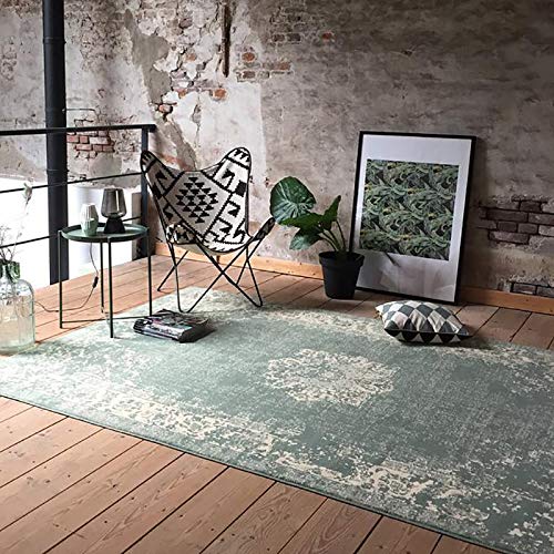 FRAAI | Home & Living Teppich Vintage - Wonder Grün 160x220cm - Synthetik, Polypropylen - Kurzflor - Antik, Vintage - Klassik, Orientalisch - Wohnzimmer, Esszimmer, Schlafzimmer - Carpet von FRAAI | Home & Living