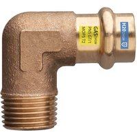 1x28mm Rotguss Pressfitting 90° i/a Kombifitting Frabo dvgw von FRABO