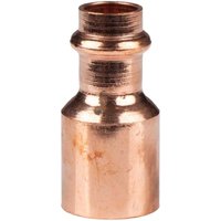 Kupfer Pressfitting Reduzierstück 28 x 15 mm V+M-Kontur dvgw von FRABO