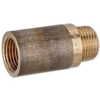 Rotguss Gewindefitting-Hahnverlängerung 1/2'' x 40 mm von FRABO
