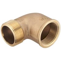 Rotguss Gewindefitting-Winkel 90° - 1 1/4'' IG x 1 1/4'' AG von FRABO