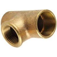 Frabo - T-Stück i/ig/i, Lötfitting aus Rotguss, 15mm x 1/2 x 15mm, Trinkwasser Fitting von FRABO