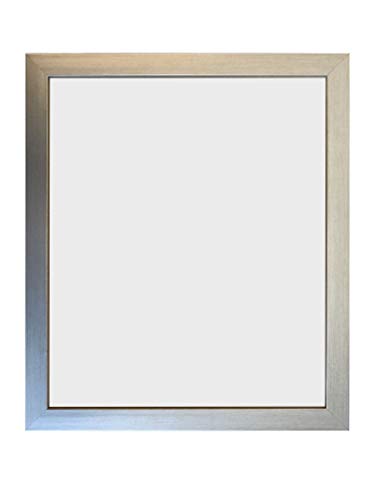 FRAMES BY POST Bilderrahmen, 1,9 cm, silberfarben, 12,7 x 8,9 cm, Kunststoffglas, Kunststoff, Silber, 5 x 3.5 Inch Plastic von FRAMES BY POST