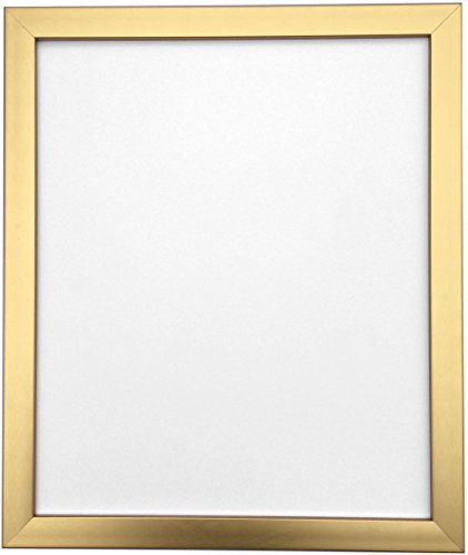 FRAMES BY POST Bilderrahmen, 1,9 cm, goldfarben, 15,2 x 10,2 cm, Kunststoffglas, Kunststoff, Gold, 6 x 4 Inch Plastic von FRAMES BY POST