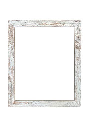 FRAMES BY POST Bilderrahmen, Holz, Distressed White, 20 x 16 Inch von FRAMES BY POST