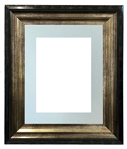 FRAMES BY POST Bilderrahmen, Plastik, Blaue Halterung, 10" x 8" Pic Size 8" x 6" von FRAMES BY POST
