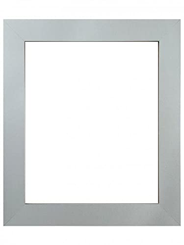 FRAMES BY POST Bilderrahmen Metro Silber 45x30 cm Kunststoff Glas von FRAMES BY POST