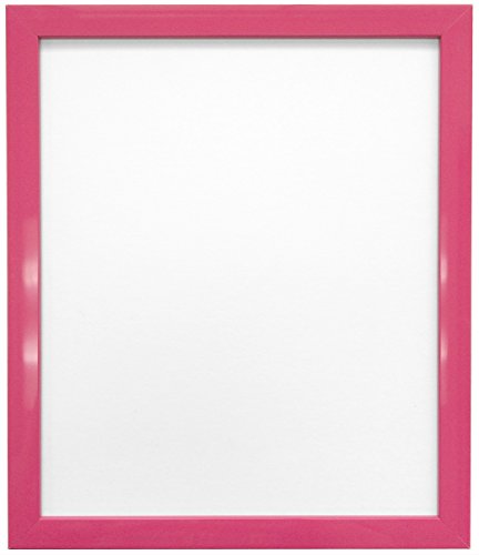FRAMES BY POST Bilderrahmen aus Kunststoffglas, 0,75 cm, 25,4 x 25,4 cm, Pink von FRAMES BY POST