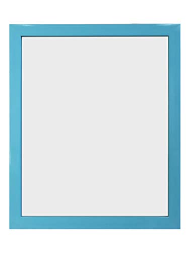 FRAMES BY POST Bilderrahmen, 1,9 cm, Kunststoff, Glas, 35,6 x 20,3 cm, Blau, 14 x 8 Inch Plastic von FRAMES BY POST