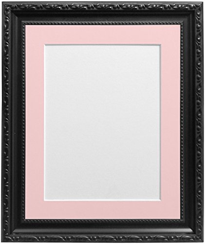 FRAMES BY POST Bilderrahmen im Shabby-Chic-Look, Plastik, Schwarz, 18 x 12 Image Size 14 x 8 Inches von FRAMES BY POST