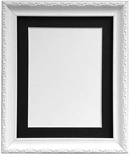 Frames by Post Bilderrahmen im Shabby-Chic-Look, Plastik, weiß, 20 x 16 Image Size 15 x 10 Inches (Plastic Glass) von FRAMES BY POST