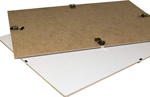 FRAMES BY POST Bilderrahmen mit Clip, 45,7 x 61 cm, Kunststoffglas von FRAMES BY POST