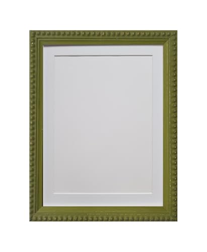 FRAMES BY POST Crown Olivgrün mit weißem Passepartout, 35,6 x 27,9 cm, für Bildgröße A4 FRAMES BY POST Crown Olivgrün mit weißem Passepartout, 35,6 x 27,9 cm, für Bildgröße A4 von FRAMES BY POST