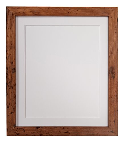FRAMES BY POST Rahmen, Holz, Weißes Passepartout, 12 x 10 for Image Size 9 x 7 inch von FRAMES BY POST