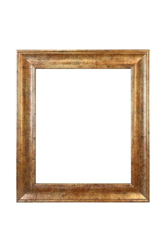 FRAMES BY POST Scandi Bilderrahmen Gold A2 Kunststoffglas von FRAMES BY POST