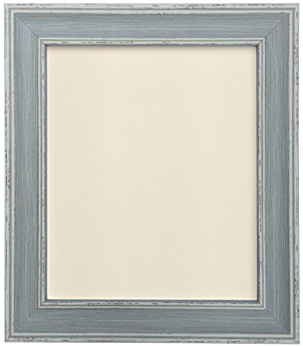 FRAMES BY POST Scandi Bilderrahmen, Used-Look, mit elfenbeinfarbener Rückwand, 17,8 x 12,7 cm, Blau FRAMES BY POST Scandi Bilderrahmen, Used-Look, mit elfenbeinfarbener Rückwand, 17,8 x 12,7 cm, Blau von FRAMES BY POST