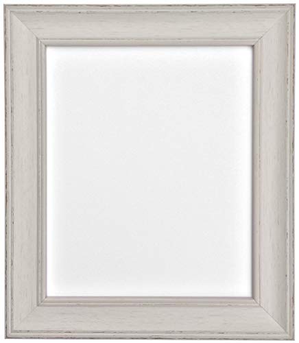 FRAMES BY POST Scandi Bilderrahmen mit weißer Rückwand, 40,6 x 30,5 cm, Hellgrau von FRAMES BY POST