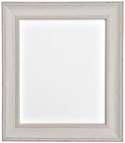 FRAMES BY POST Scandi Bilderrahmen mit weißer Rückwand, 45,7 x 30,5 cm, Hellgrau von FRAMES BY POST
