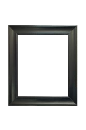 FRAMES BY POST Scandi Vintage Bilderrahmen 60x80 cm (Kunststoffglas) Schwarz von FRAMES BY POST
