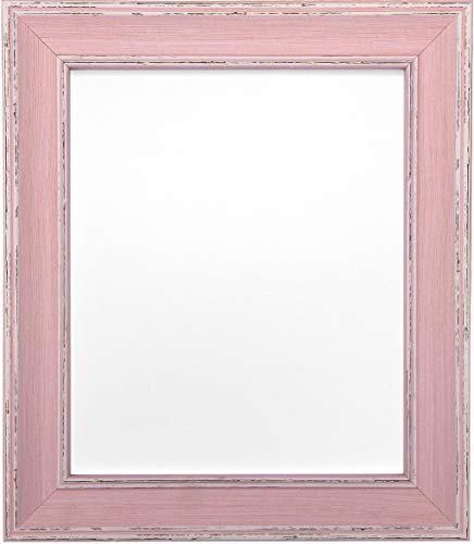Frames By Post AP - 4620 Vintage-Bilderrahmen, Shabby-Chic-Stil, Rosa, plastik, rose, 40,6 x 30,5 cm von FRAMES BY POST