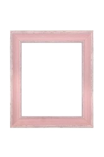 Frames By Post AP-4620 Vintage Bilderrahmen, rosa, plastik, rose, 50 x 70 cm (Plastic Glass) von FRAMES BY POST