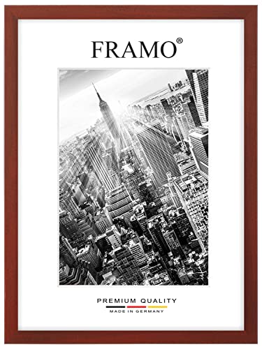 FRAMO Holz Bilderrahmen 77 x 119 cm nach Maß - Rot Gewischt | Größe wählbar | inkl. entspiegeltes Acrylglas | Rahmen für Puzzle | Foto | Poster FRAMO Holz Bilderrahmen 77 x 119 cm nach Maß - Rot Gewischt | Größe wählbar | inkl. entspiegeltes Acrylglas | Rahmen für Puzzle | Foto | Poster von FRAMO