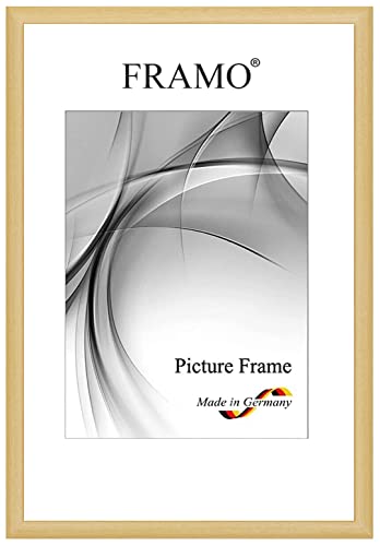 FRAMO Holz Bilderrahmen Schmal 11 x 17 cm aus Massivholz | Natur | Farbe/Größe wählbar | Rahmen für Poster | Puzzle | Foto collage N°080 FRAMO Holz Bilderrahmen Schmal 11 x 17 cm aus Massivholz | Natur | Farbe/Größe wählbar | Rahmen für Poster | Puzzle | Foto collage N°080 von FRAMO