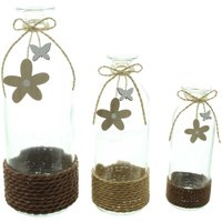 Frank Flechtwaren - Dekovase 'Blume & Schmetterling', 3er Set FF-770835 Frank Flechtwaren - Dekovase 'Blume & Schmetterling', 3er Set FF-770835 von FRANK FLECHTWAREN