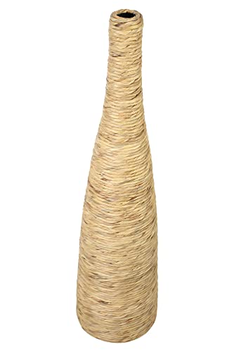 Dekovase Wasserhyazinthe, schöne Vase zum Dekorieren Ø 25 x 100 cm von FRANK FLECHTWAREN