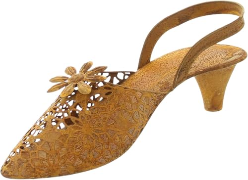 FRANK FLECHTWAREN Dekoschuh Flowers, Metall, Rostfinish Maße: 28 x 9 x 9 cm FRANK FLECHTWAREN Dekoschuh Flowers, Metall, Rostfinish Maße: 28 x 9 x 9 cm von FRANK FLECHTWAREN