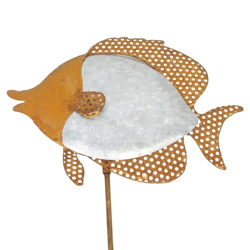 FRANK FLECHTWAREN Gartenstecker Fisch, Metall Maße: Höhe 113 cm, einfache Selbstmontage FRANK FLECHTWAREN Gartenstecker Fisch, Metall Maße: Höhe 113 cm, einfache Selbstmontage von FRANK FLECHTWAREN