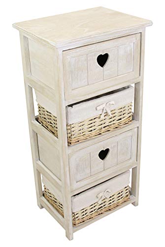 FRANK FLECHTWAREN Kommode Landhaus von FRANK FLECHTWAREN