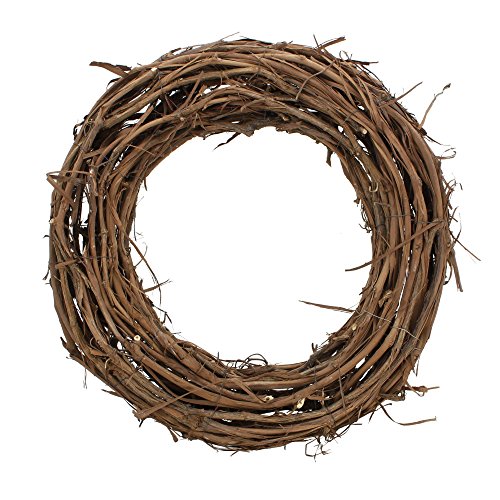 FRANK FLECHTWAREN Kranz Rustikal, Türkranz, Dekokranz, Adventskranz ca. Ø 50 cm, Innen-Ø 29 cm, vielseitig anwendbar, qualitativ FRANK FLECHTWAREN Kranz Rustikal, Türkranz, Dekokranz, Adventskranz ca. Ø 50 cm, Innen-Ø 29 cm, vielseitig anwendbar, qualitativ von FRANK FLECHTWAREN