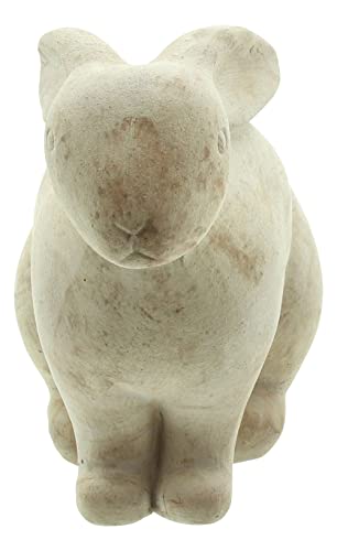 FRANK FLECHTWAREN Osterhase, Osterfigur, Gartenfigur, Dekofigur aus Terracotta, Hase Albert ca. 22 x 13 x 18 cm von FRANK FLECHTWAREN