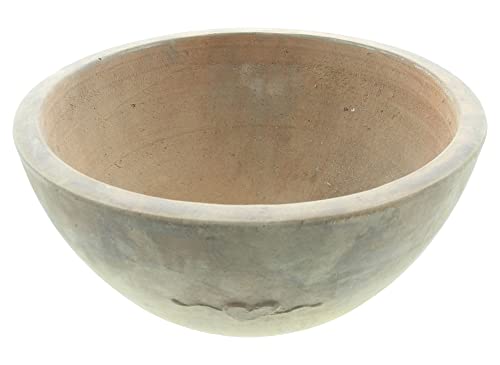 FRANK FLECHTWAREN Pflanzschale, Blumenschale, Pflanzgefäß Herz Terracotta Ø 32 x 15 cm von FRANK FLECHTWAREN