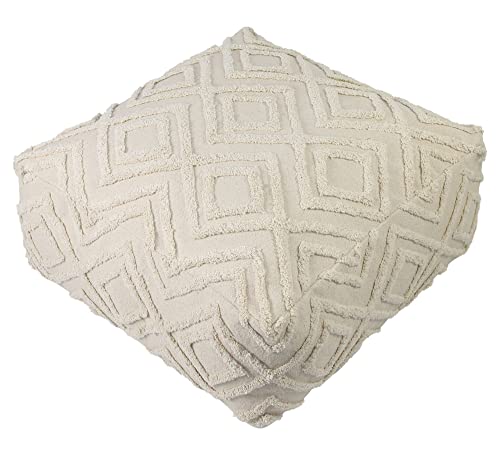 FRANK FLECHTWAREN Sitzkissen, Pouf Can Marca 60 x 60 x 25 cm Bodenkissen von FRANK FLECHTWAREN