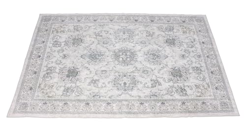 FRANK FLECHTWAREN Teppich Soft, Rutschhemmende Unterseite, 100% Polyester Maße: 120 x 180 cm, aufwändige Design von FRANK FLECHTWAREN