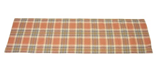 FRANK FLECHTWAREN Tischläufer Karo-Look, Flanell, 65% Polyester, 35% Baumwolle Maße: 40 x 140 cm von FRANK FLECHTWAREN