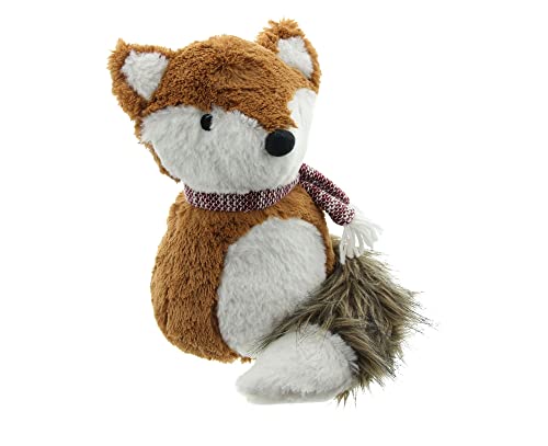 FRANK FLECHTWAREN Türstopper "Kleiner Fuchs", süßes Design, schwere Sandfüllung, 100% Polyester, Maße: Höhe 23 cm, Gewicht ca. 1 kg von FRANK FLECHTWAREN