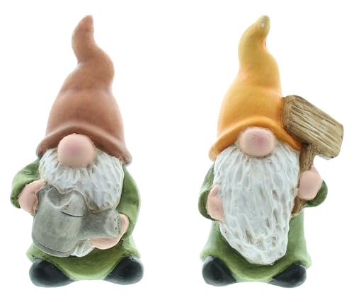 FRANK FLECHTWAREN Wichtel Gartenarbeit, 2er Set, Terracotta Maße: Höhe 14 cm FRANK FLECHTWAREN Wichtel Gartenarbeit, 2er Set, Terracotta Maße: Höhe 14 cm von FRANK FLECHTWAREN